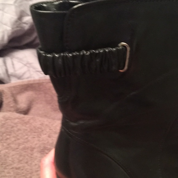 Leather, ankle boots. - Picture 4 of 5